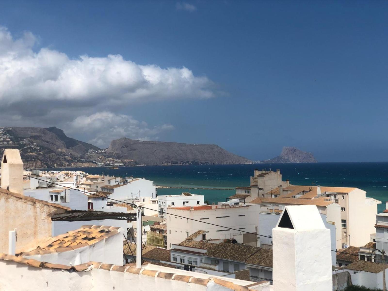 阿尔啼Casa En Casco Antiguo Con Vistas Al Mar别墅 外观 照片