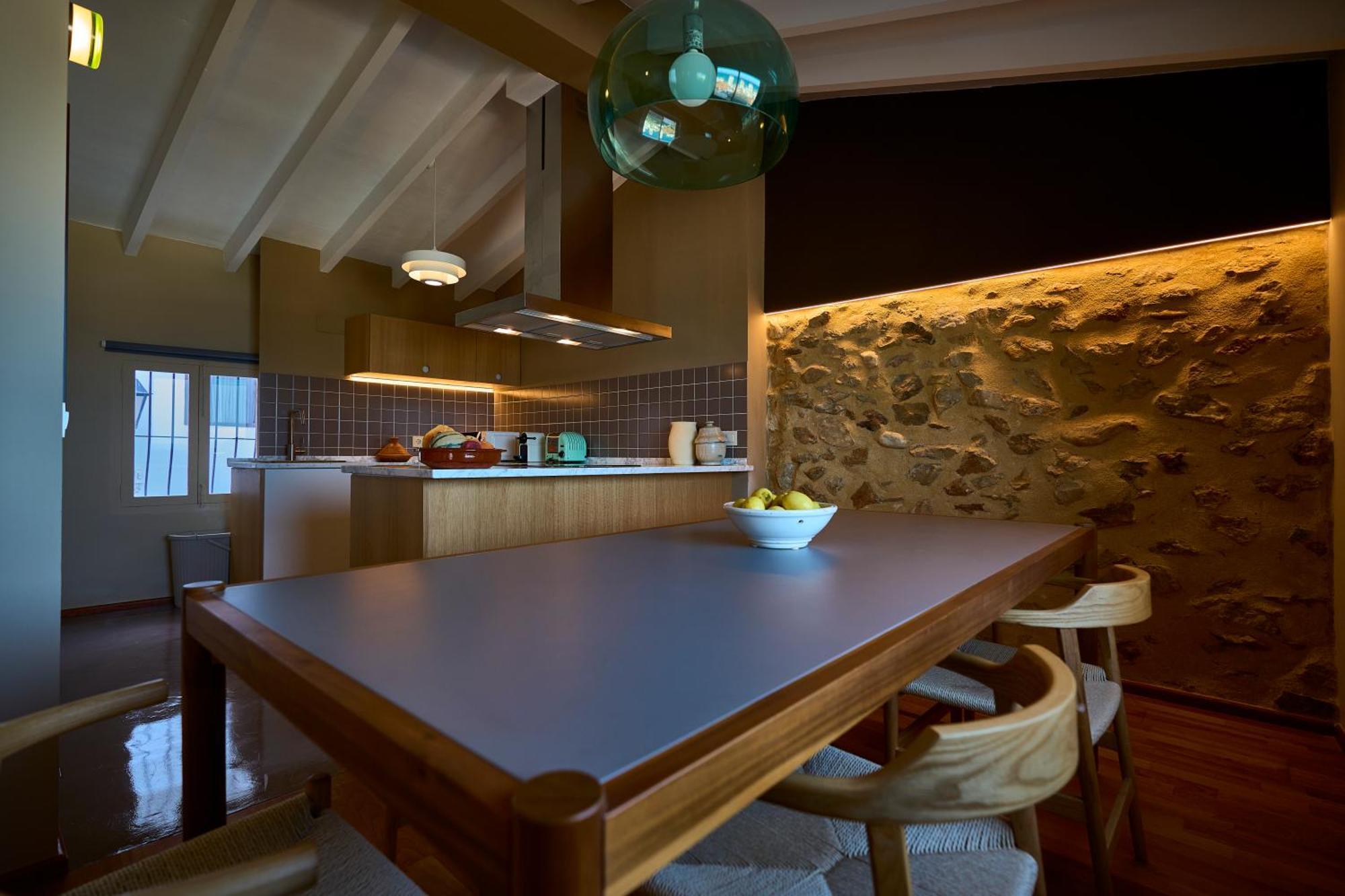 阿尔啼Casa En Casco Antiguo Con Vistas Al Mar别墅 外观 照片