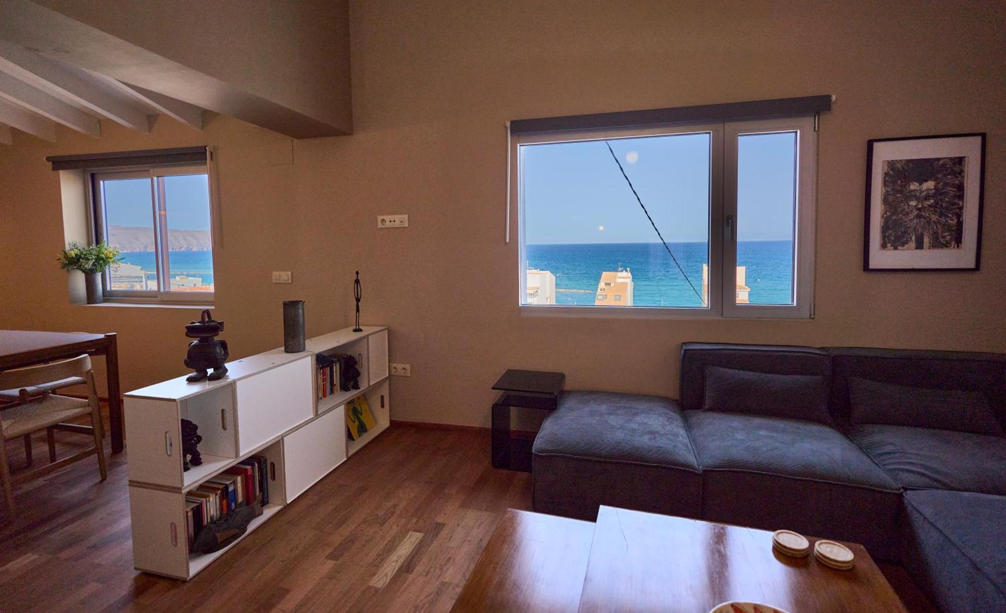 阿尔啼Casa En Casco Antiguo Con Vistas Al Mar别墅 外观 照片