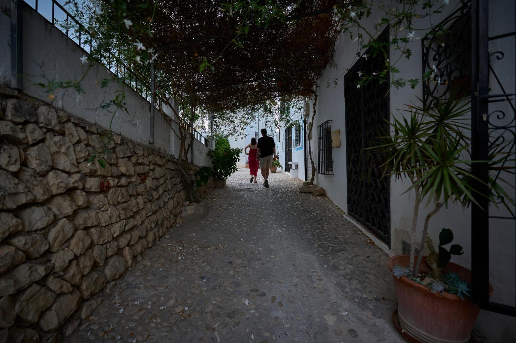 阿尔啼Casa En Casco Antiguo Con Vistas Al Mar别墅 外观 照片