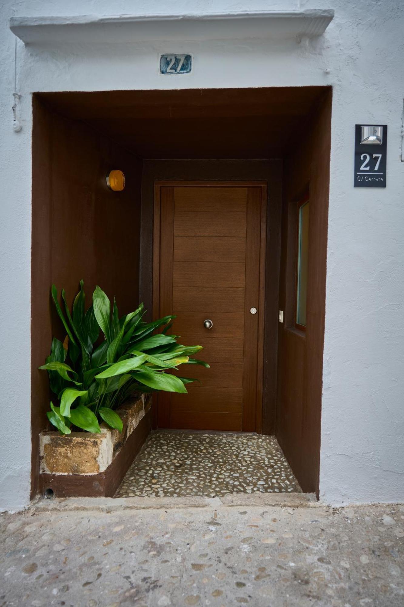 阿尔啼Casa En Casco Antiguo Con Vistas Al Mar别墅 外观 照片