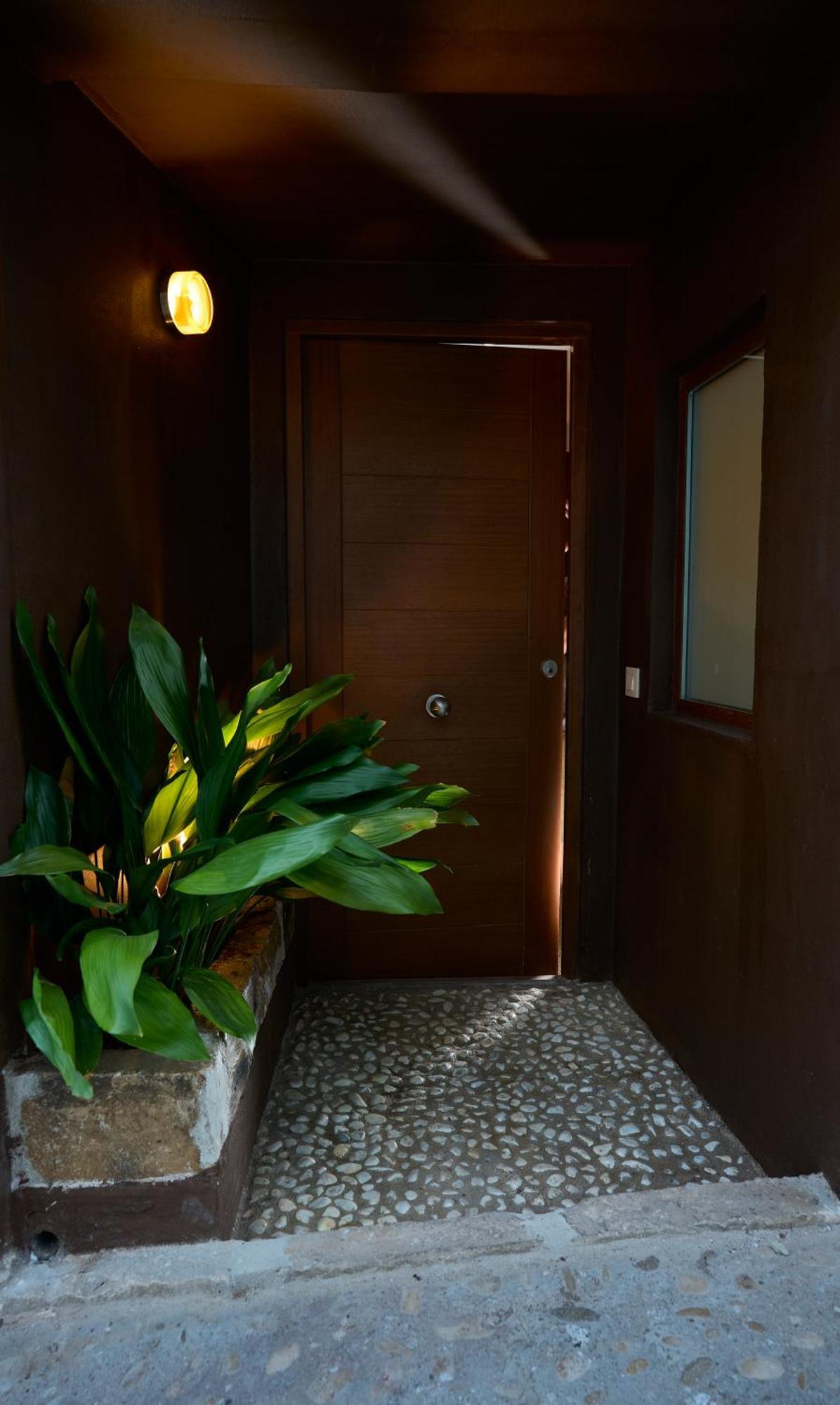 阿尔啼Casa En Casco Antiguo Con Vistas Al Mar别墅 外观 照片