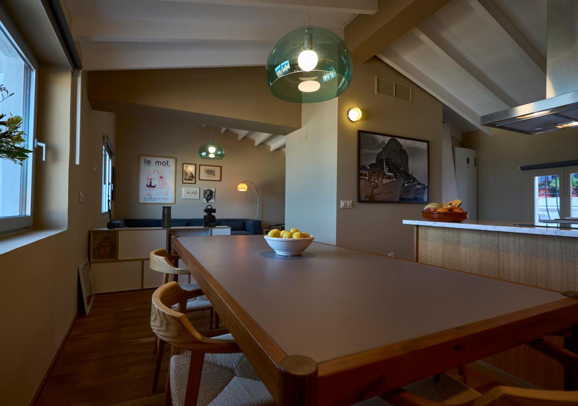 阿尔啼Casa En Casco Antiguo Con Vistas Al Mar别墅 外观 照片
