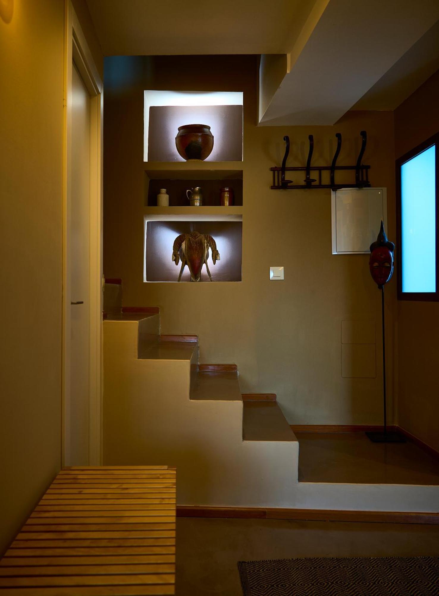 阿尔啼Casa En Casco Antiguo Con Vistas Al Mar别墅 外观 照片