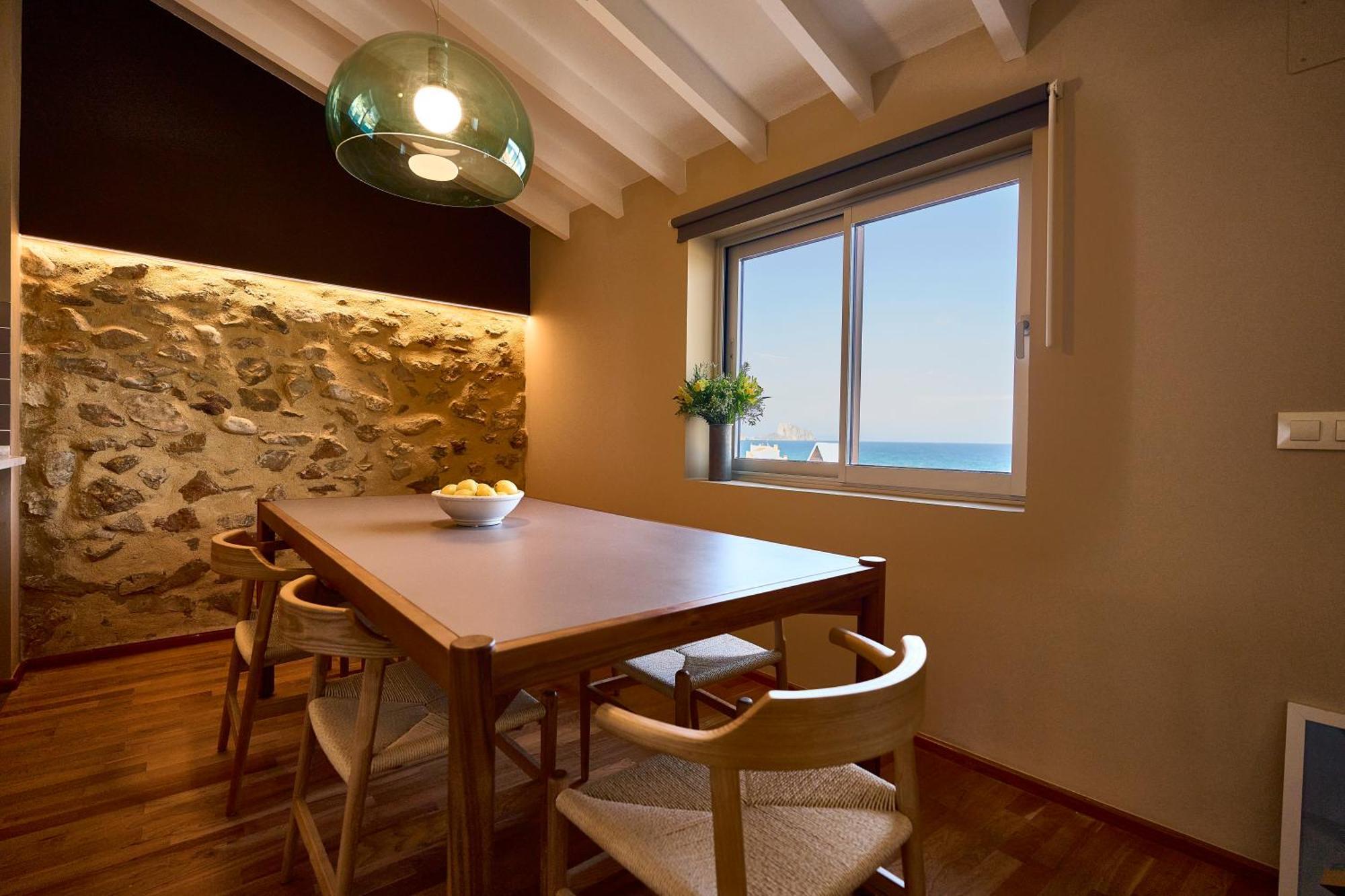 阿尔啼Casa En Casco Antiguo Con Vistas Al Mar别墅 外观 照片