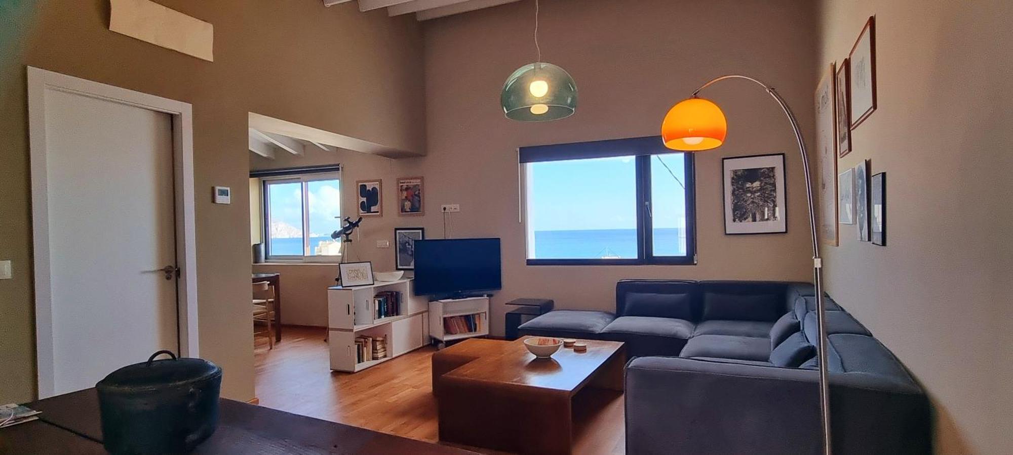 阿尔啼Casa En Casco Antiguo Con Vistas Al Mar别墅 外观 照片